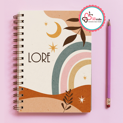 Libreta Boho Café