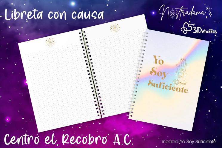 Libreta con causa YO SOY SUFICIENTE